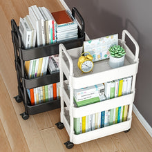 Load image into Gallery viewer, VENETIO 1pc Multi-layer Small Stroller, Toys Snacks Sundries Storage Floor Stand For Living Room, Bedroom Book Shelf, Portable Moving Bathroom Toilet Shower Supplies Storage And Organization Rack With Wheels, Home Furnishing, Organizer Supplies ➡ SO-00038