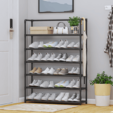 Load image into Gallery viewer, VENETIO 1pc, 6-Tier Large Capacity Shoe Rack For More Than 20 Pairs Shoe, With Topper Storage Shelf, Plastic Shoe Rack For Living Room Entrance Dormitory, Space Saving Organizer ➡ SO-00014