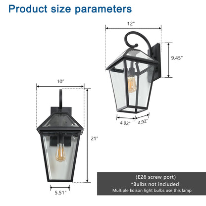 Modern Outdoor Waterproof Wall Lamp