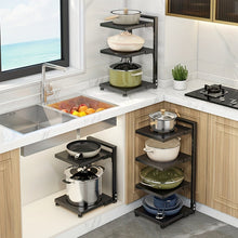Load image into Gallery viewer, VENETIO Maximize Your Cabinet Space with This Adjustable 3/4 Tier Pots and Pans Organizer! ➡ SO-00016