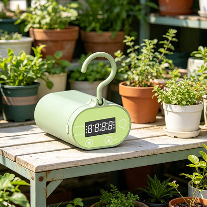 Automatic Garden Watering Timer with 3-Key Control and Adjustable Irrigation Kits
