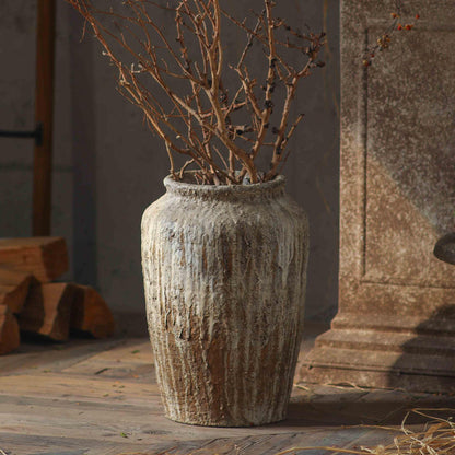 Minimalist Aged Metal Vases Hand-Oxidized Magnesium Sculptures (4 Styles) ✦Japandi Floor & Tabletop Statement