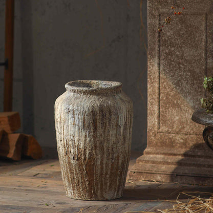 Minimalist Aged Metal Vases Hand-Oxidized Magnesium Sculptures (4 Styles) ✦Japandi Floor & Tabletop Statement