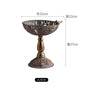 Antiqued Gold Iron Vase – Distressed Metal Centerpiece ✦ Rustic Glam Decor