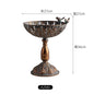 Antiqued Gold Iron Vase – Distressed Metal Centerpiece ✦ Rustic Glam Decor