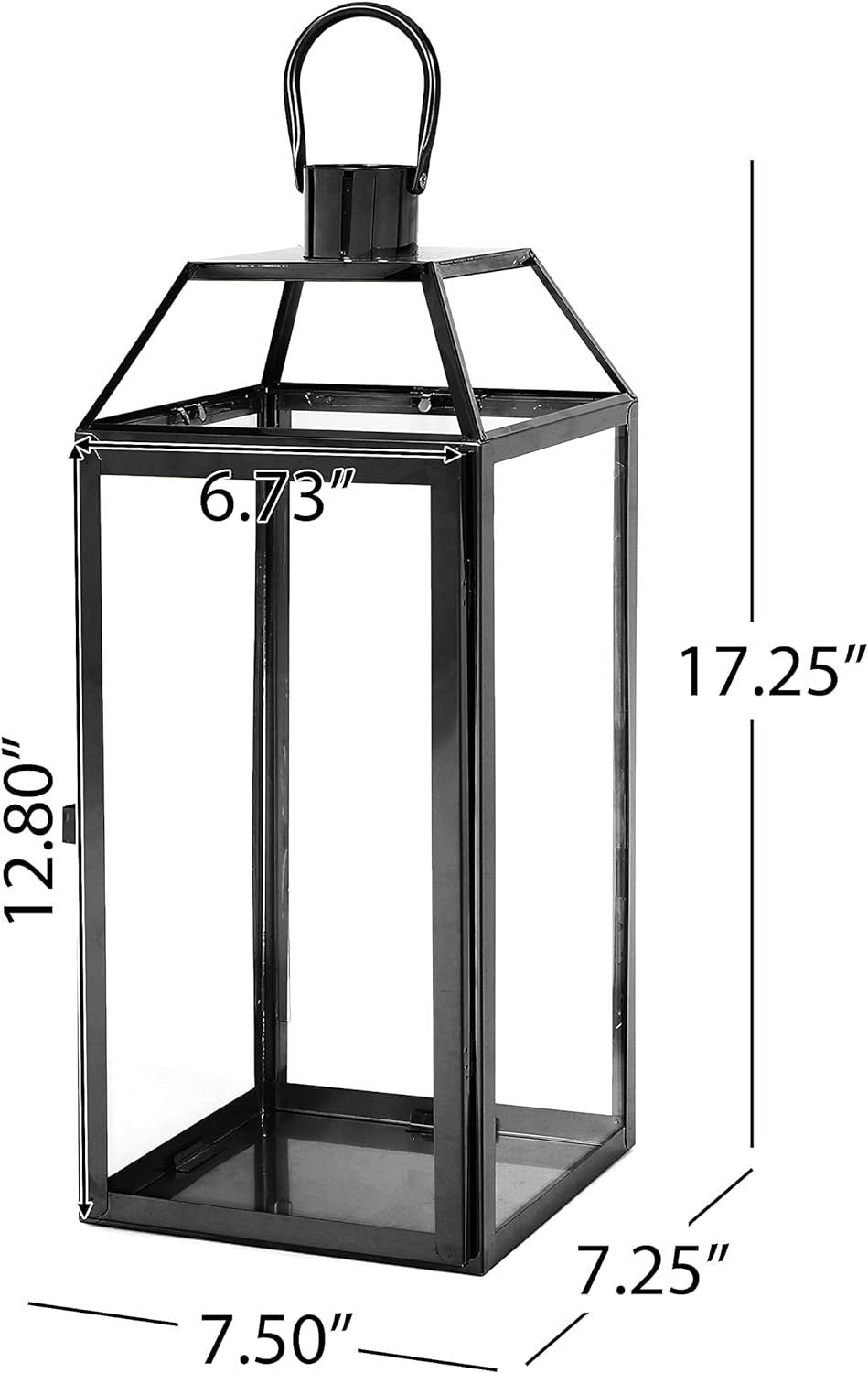 18" Stainless Steel Lantern