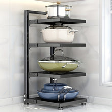 Charger l&#39;image dans la galerie, VENETIO Maximize Your Cabinet Space with This Adjustable 3/4 Tier Pots and Pans Organizer! ➡ SO-00016