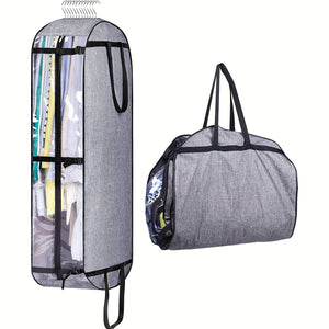 VENETIO 1pc Garment Bag, Clothes Dustproof Bag, Hanging Storage Bag For Closet, Travel Essential, Clothing Storage Organizer ➡ SO-00049