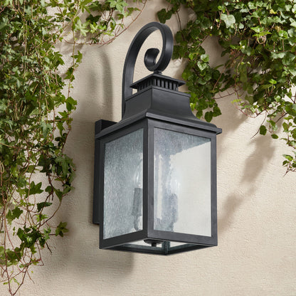 Large Outdoor Wall Lamps With Glass