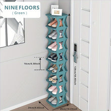 Laden Sie das Bild in den Galerie-Viewer, VENETIO Maximize Your Small Space with this Stylish Folding Multi-Layer Shoe Rack! ➡ SO-00028
