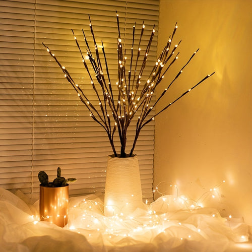 VENETIO 20 LED Branch Lights (Single Branch) - Perfect Gift for Indoor Decor, Ideal for Wedding, Birthday, and Christmas Decorations, Fairy Lights ➡ B-00013