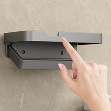 Laden Sie das Bild in den Galerie-Viewer, VENETIO Organize Your Bathroom with this 1pc Toilet Paper Holder with Phone Shelf! ➡ SO-00024