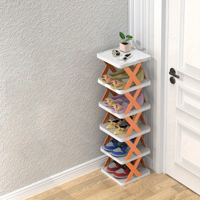 VENETIO Maximize Your Closet Space with This Stackable Shoe Rack - Perfect for Home Entryways! ➡ SO-00005
