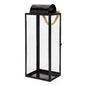 22" Stainless Steel Lantern without candle