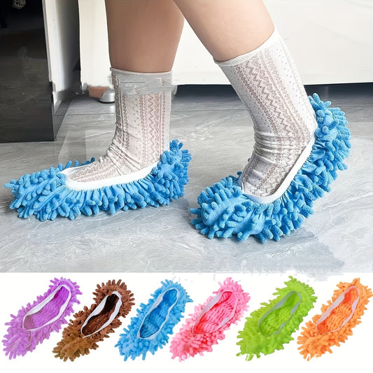 Multifunction Floor Dust Cleaning Slippers Shoes