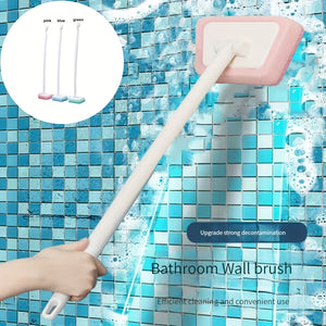 VENETIO 1pc Multifunctional Bathroom Cleaning Brush - Long Handle Tile Floor Sponge Mop, Bathtub Cleaning Tool, Window Glass Cleaner - Essential Bathroom Accessories ➡ CS-00016