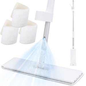 VENETIO Bluefish Hands-Free Squeeze and Spray 2-in-1 Floor Mop System - SP01A