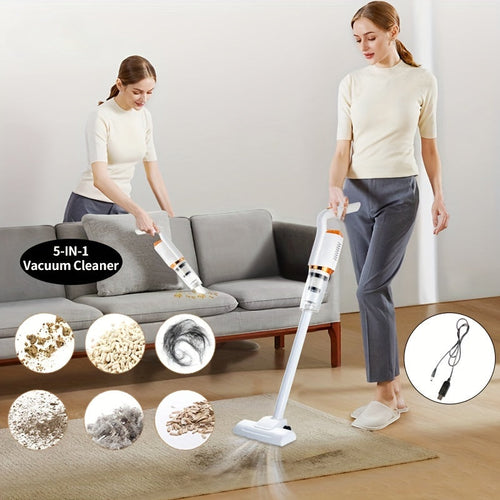 VENETIO Multifunctional Car Vacuum Cleaner - Household Handheld Floor Mop & Wireless USB Charging Sweeper - For Floors, Carpets, and Pet Cleanup ➡ CS-00019