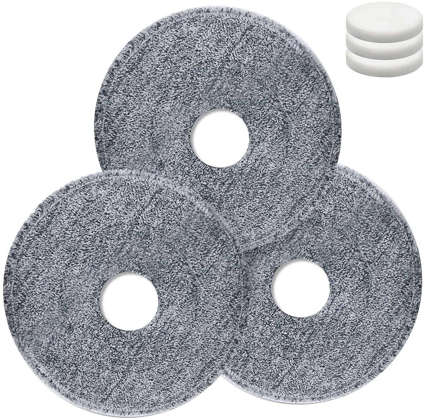 iMOP Spin Mop Refills - Include 10" Washable Microfiber Mop Pad Replacements and Water Filter Replacements - Venetio