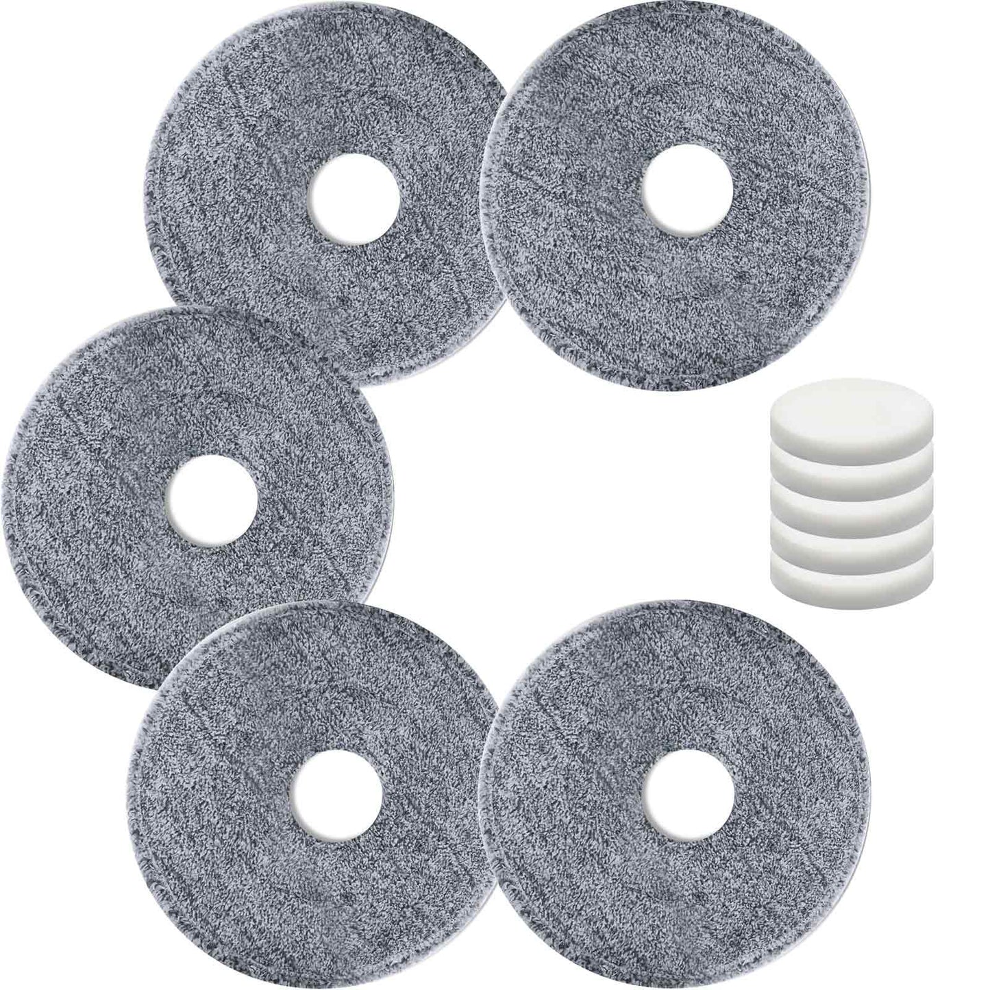 iMOP Spin Mop Refills - Include 10" Washable Microfiber Mop Pad Replacements and Water Filter Replacements - Venetio