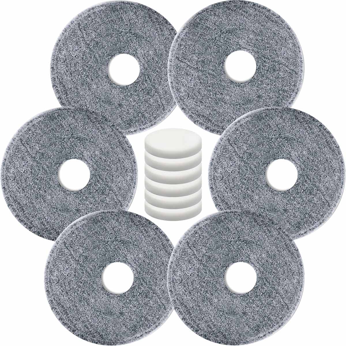 iMOP 10" Spin Mop Head Replacements and Water Filter Refill Sets