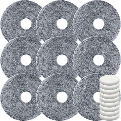 iMOP 10" Spin Mop Head Replacements and Water Filter Refill Sets