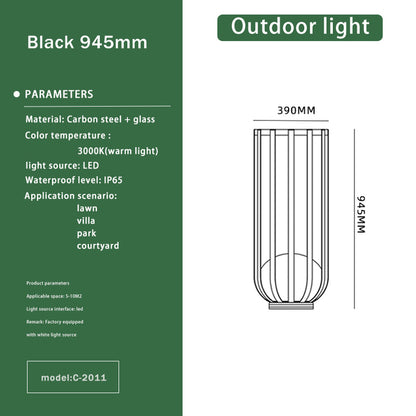 Outdoor Solar Floor Lamp Waterproof Garden Light Source