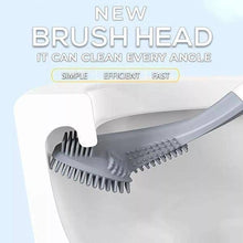 Cargar imagen en el visor de la galería, Long Handle Silicone Toilet Brush,360 degree cleaning - Venetio