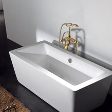 Cargar imagen en el visor de la galería, Venetio Single Handle Floor Mounted Freestanding Tub Filler Faucet With Hand Shower - Venetio