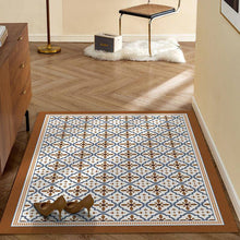 Charger l&#39;image dans la galerie, Nordic light luxury retro washable non-slip leather floor mat door mat - Venetio