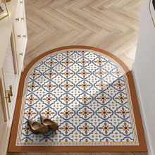 Load image into Gallery viewer, Nordic light luxury retro washable non-slip leather floor mat door mat - Venetio