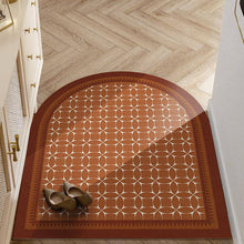 Load image into Gallery viewer, Nordic light luxury retro washable non-slip leather floor mat door mat - Venetio