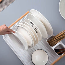 Laden Sie das Bild in den Galerie-Viewer, Iron Powder Coating Kitchen Dish Drying Rack for Flat Plate - Venetio