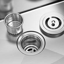 33x22 Inches  304 Stainless Steel Single Bowl Undermount Handmade Kitchen Sink - Venetio