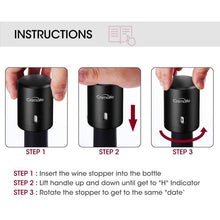 Load image into Gallery viewer, Kitchen Bar Tools ABS Vacuum Red Wine Bottle Cap Stopper - Venetio