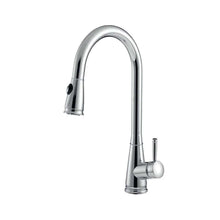 Load image into Gallery viewer, Venetio Single Handle Brushed Nickel Stainless Steel Pull down Kitchen Faucet - Venetio