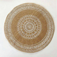 Charger l&#39;image dans la galerie, 15 Inches 1Pc Round Delicate Embroidery&nbsp;Non-slip Heat Insulation Dining Table Placemat&nbsp; Dessert Pan Coffee Cup Mats - Venetio